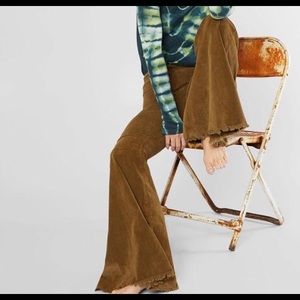 Free people corduroy flares